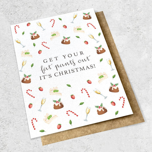 Ink Bomb | Get your fat pants out it's Christmas Card
